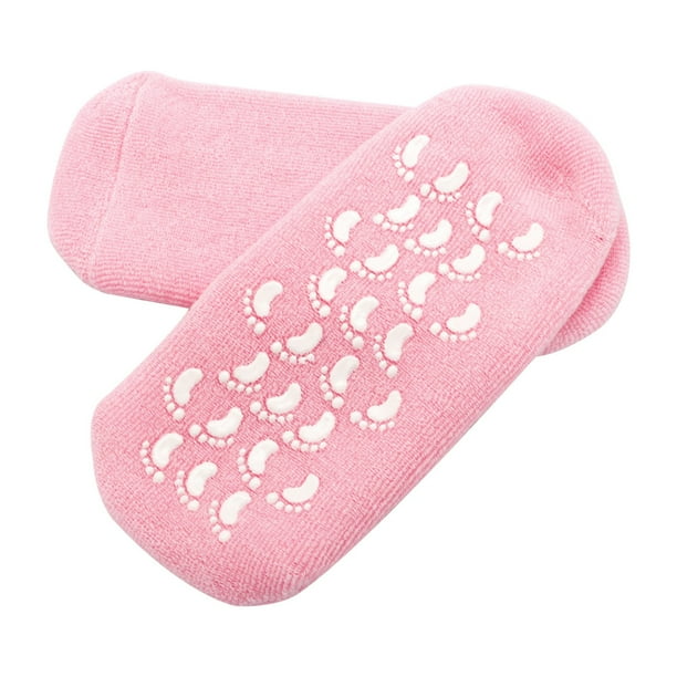 pstuiky Calcetines de gel hidratantes para pies, con película protectora. Calcetines hidratantes y rejuvenecedores para pies. Calcetines de gel hidratantes para talones.