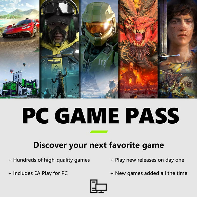 Venture Læge vejledning Xbox Game Pass For Pc (Email Delivery) - Walmart.com