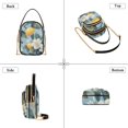 thumbnail image 3 of FORMRS Crossbody Bag for Women Quilted Travel Shoulder Cell Phone Purse with Chain Strap Handbag, Lemon Pattern, 3 of 7
