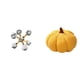 thumbnail image 1 of Figura esférica de calabaza, adorno de mesa, estatua moderna, escultura decorativa para escritorio, oficina, estante, sala de estar, decoración del ho, 1 of 8