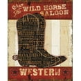 thumbnail image 2 of Gango Home Decor Southwestern Wild West I & Wild West IV by Pela Studio (Printed on Paper); Two 11x14in Unframed Paper Posters, 2 of 5
