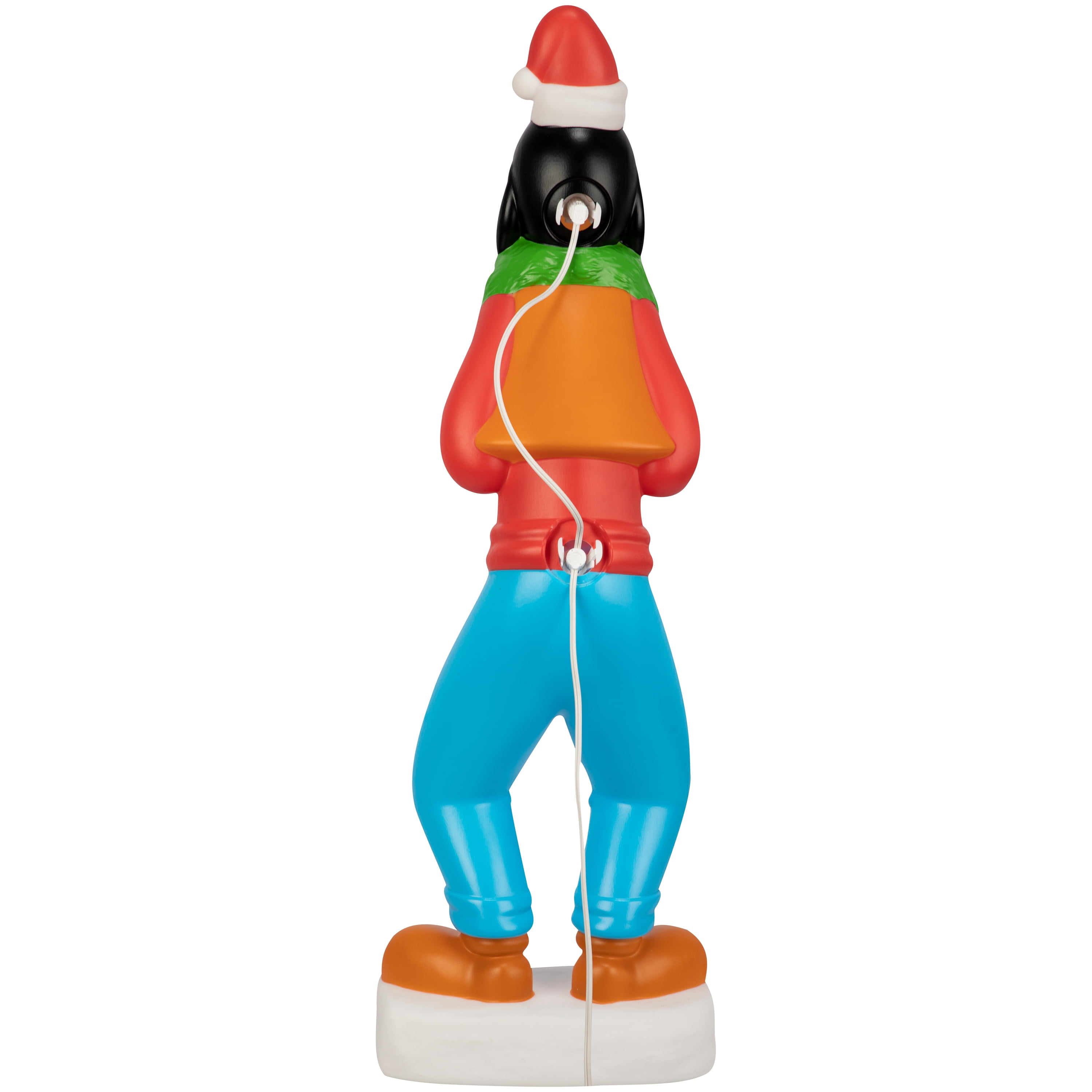 Christmas Goofy Lighted Blow Mold Outdoor Decor by Disney, 32 in