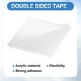 thumbnail image 3 of 50Pcs Double Sided Tape Heavy Duty, 1.38" x 0.98" Clear Sticky Adhesive Nano Tape Pre-Cut Rectangle Mounting Tape Removable Picture Hanging Wall Tape for Poster Picture, 3 of 7