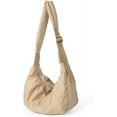 thumbnail image 1 of LHSHID Nylon Tote Bag for Women Puffer Crossbody Bag Lightweight Shoulder Bag Padded Hobo Crescent Bag Dumpling Bag, 1 of 6