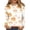 White, variant on JULMCOMO Plus Size Halloween Shirts for Women Funny Pumpkin Castle Bat Print Crew Neck Long Sleeve Shirts Holiday Costume Tunic Tops Orange 3XL