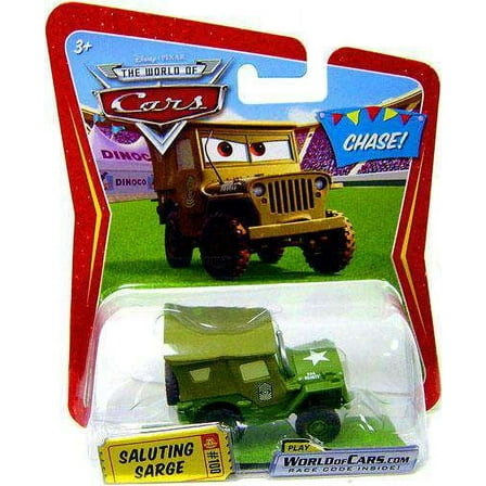 Disney Cars Series 1 Saluting Sarge Diecast Car