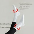 thumbnail image 3 of TELOLY 90% Cotton Yoga Socks Stocking Cotton Non-Slip Silicone Indoor Fitness Pilates Ladies Sports Socks, 3 of 7