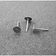 thumbnail image 3 of 200pcs 316 Grade Surgical Stainless Steel Hypoallergenic Stud Earring Posts 4mm Small Flat Board Glue On Post Setting with Earnut Backings SEF221-4, 3 of 5