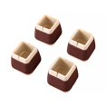 thumbnail image 2 of Tapa De Punta De Pata De Silla, Protector De Suelo De Pata De Silla De Silicona Antideslizante Para El Comedor Del Hogar 4 Uds. seitruly HA023976-02, 2 of 7
