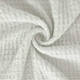 thumbnail image 5 of Premium Combed Cotton Waffle Weave Thermal Blanket Cozy Medium Weight All Season, 5 of 5