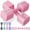B-Cute Pink, variant on Neoprene Dumbbell Weight Pairs with Anti-Roll Square Head | Multiple Options