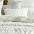 thumbnail image 3 of Levtex Home - Pickford Blush - Decorative Pillow (14x18in.) - Appliqued Textured - White, 3 of 3