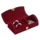 thumbnail image 1 of Caja de Joyería de Viaje Pequeña Uxcell, Caja para Anillos, Organizador de Almacenamiento de Joyería Portátil para Anillos, Collares, Aretes, Regalo para Mujeres y Niñas con Caja de Regalo, Roja, 1 of 7