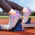 thumbnail image 4 of Lightweight Spike Shoes for Students in Blue 100 Meter Running Competition, 4 of 30