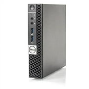 Pre-Owned Dell Mini PC OptiPlex 7040 Micro Computer Desktop,16GB DDR4 256GB M.2 NVMe SSD,i5 6500T Quad Core 2.5GHz,AX210 Built-in WiFi 6E + Bluetooth 5.2,HDMI Windows 10 Pro,Wireless Keyboard & Mouse