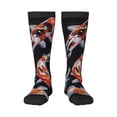 thumbnail image 1 of Balery Tricolor Koi Fish Trio Calcetines novedosos Calcetines deportivos Calcetines hasta la rodilla Calcetines de algodón Calcetines originales y geniales, 1 of 6