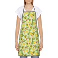 thumbnail image 2 of Naloa 1Pack Adjustable Bib Apron Waterdrop Resistant Cooking Kitchen Aprons for Women Men Chef, Cartoon Dinosaurs,Cute Dinosaurs Print, 2 of 5