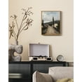 thumbnail image 3 of Drsoum Vintage Countryside Road Canvas Wall Art Farmhouse Retro Wall Prints Bathroom Office Decor - 8x10in Nature Framed, 3 of 6