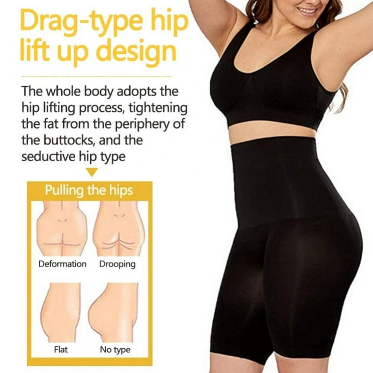 Butt Lifter Seamless Women High Waist Slimming Tummy Control Panties  Knickers Pant Briefs Shapewear Underwear Body Shaper Lady（2Pcs）