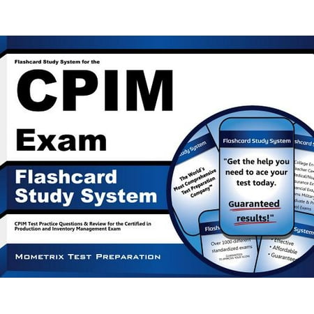 Flashcard Study System For The Cpim Exam Cpim Test