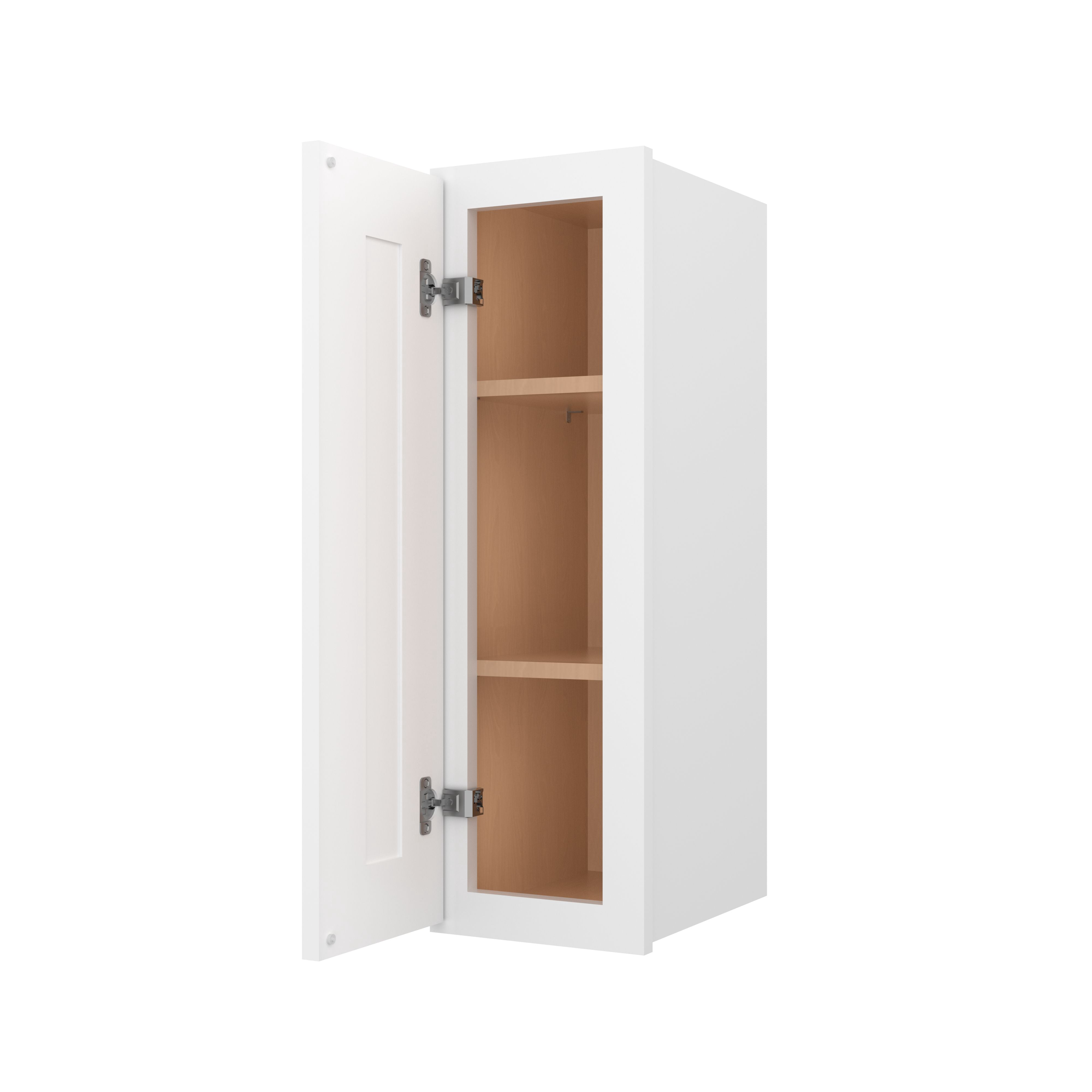 Furinno Shaker Wall Kitchen Cabinet, Ready to Assemble, 12 D x 9 W x 30 H, White