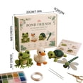 thumbnail image 2 of 3D Beaded Animal DIY Kit - Mini Bead Embroidery Set, Easy 3D Beading for Beginners & Adults, Cute Handicraft Arts and Crafts Gift, Pony Bead Kit for Home Decor, 2 of 9