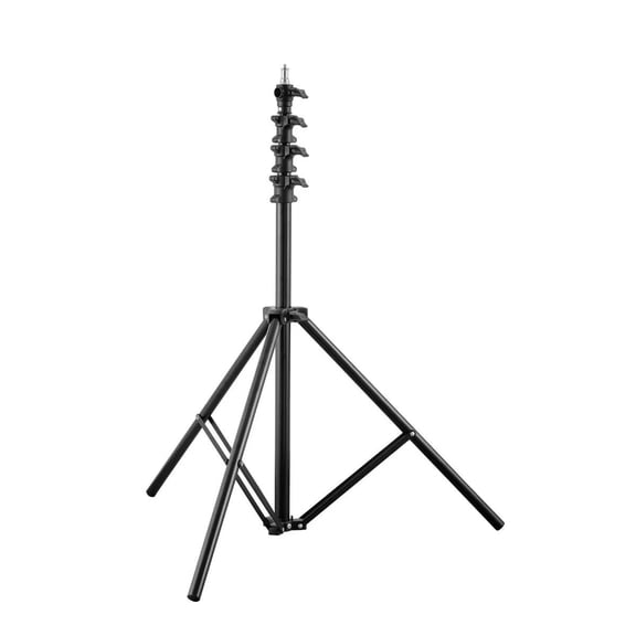 Meking MZ Series 9' 4-Section Air-Cushioned Light Stand, Black