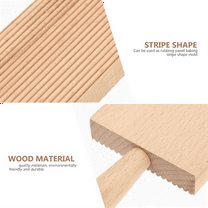 Pasta Making Board, Gnocchi Board, Beech Wood Gnocchi Board Butter Board Dough Scraper y14214