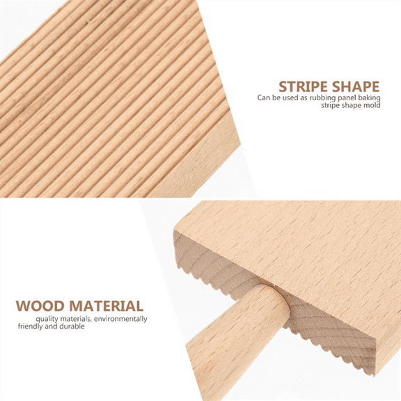 Pasta Making Board, Gnocchi Board, Beech Wood Gnocchi Board Butter Board Dough Scraper y14214