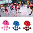 thumbnail image 4 of Wangscanis 7 Pcs Roller Skating Protective Gear, Red/Blue/Pink,Kids4+, 4 of 5