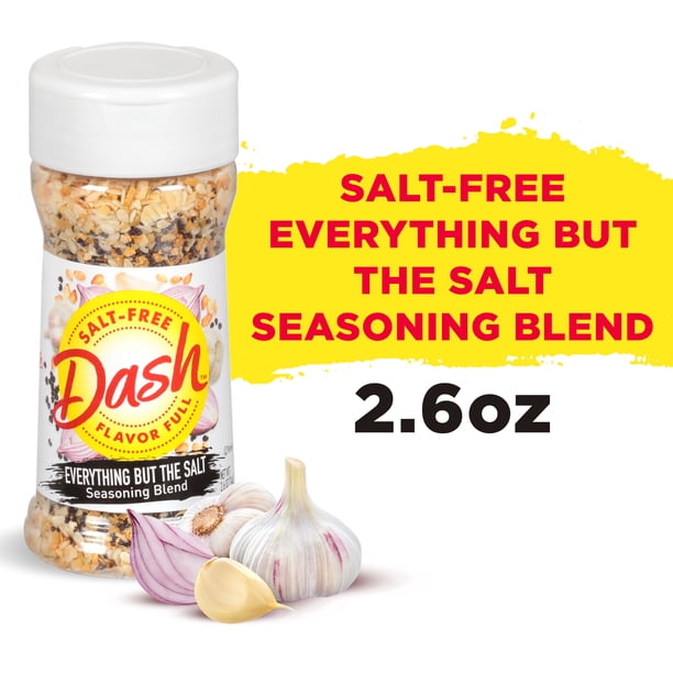 Dash Everything But the Salt Seasoning Blend, Salt-Free, Kosher, 2.6 oz ...