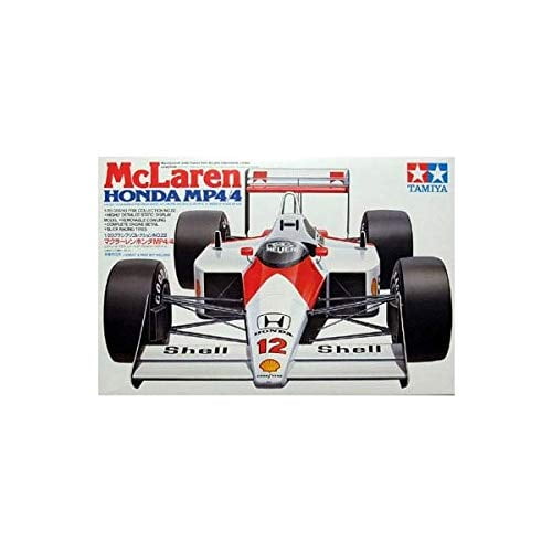 Tamiya McLaren MP4/4 Model Kit - 1/20 Scale Grand Prix Collection - Detailed F1 Car Kit