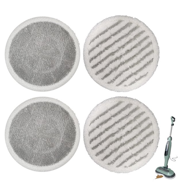 4 Packs Replacement Steam Mop Pads Compatible with Shark S7000 S7020