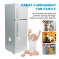 thumbnail image 6 of Topekada 5 Pack Refrigerator Door Lock With Keys, Freezer Lock Cabinets Lock for Toddler, Child, Adult, Multi Purpose Baby Kid Safety Deep Freezer Fridge Lock With A Key(White), 6 of 7