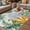 Light Beige Light Green Light Yellow, variant on Tropical Summer Outdoor Rug for Patio/Deck/Porch, Non-Slip Large Area Rug 3 x 5 Ft, Boho Palm Leaves Botanical Watercolor Indoor Outdoor Rugs Washable Area Rugs, Reversible Camping Rug Carpet Runner