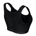 thumbnail image 4 of Women's Sport Bra Plus Size Bras Front Closure Bras Wide Strap Buckles Underwear Bra, 4 of 7