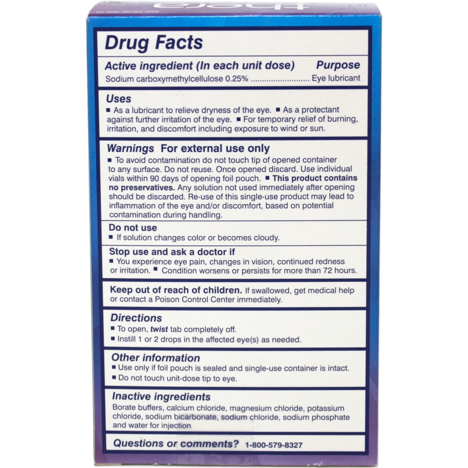 2 Pack - Thera Tears Lubricant Eye Drops, 30 Each