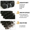 thumbnail image 6 of SEGO Brazilian Straight Human Hair 1 Bundles Straight Loose Wave 100% Unprocessed Virgin Hair Kinky Curly Hair Extensions Natural Black, 6 of 8