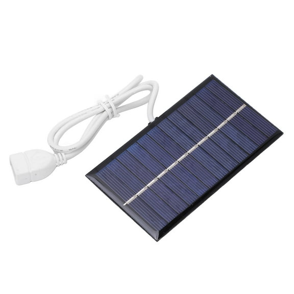 DIY Solar Panel Module, Weather Resistant 1W 6V Energy Saving Solar Charger Panel Portable  For Mobile Power Charging