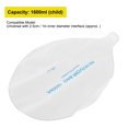 thumbnail image 3 of Bolsa de Yacimiento de Oxísgeno, Bolso de Depósito para Reanimador de 1600 ml de Amplio Compatibilidad Interfaz de 2.5 cm de diámetro para emergencia, 3 of 7