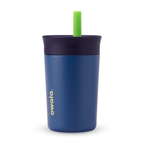 Owala 12oz Kids Stainless Steel Straw Tumbler - Home Base