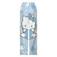 thumbnail image 5 of Hello Kitty Pajamas Pants Soft Elastic Waist PJ Bottoms Comfy Lounge Long Pants, 5 of 7