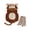 Khaki Monkey, variant on RUINIXCW Newborn Baby Boy Girl Halloween Monkey Costume Kids Infant Fall Winter Cosplay Outfit Warm Sleeveless Hooded Zipper Romper Stockings Set
