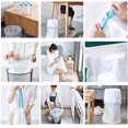thumbnail image 4 of Biodegradable Trash Bags, 2-4 Gallon, Extra Thick 0.79 MIL Drawstring Small Wastebasket Bag Recycling Garbage Bags for Kitchen Bathroom Yard Office Wastebasket Car, 17.7 ×19.7 inch (5 Rolls), 4 of 6