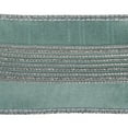 thumbnail image 3 of Vickerman 2.5" x 5 Yards Seafoam Glitter Dori Trim Dupion Ribbon., 3 of 3