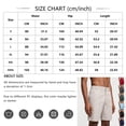 thumbnail image 3 of Garbnen Golf Shorts Men Button Straight Leg Men's Bermuda Shorts Lightweight Breathable Casual Summer Outdoor Workout Men's Shorts Athletic with Pockets Gray XXXL, 3 of 8