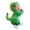 Green, variant on Dakiuu Baby Boys Girls Dinosaur Costume Hooded Romper With Tooth Hood And Tail