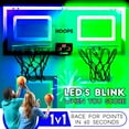 thumbnail image 4 of Franklin Sports 2 Player Over the Door Mini Basketball Hoop - Double Mini Hoop Shootout Game - Mini Hoop and Mini Basketball Set - Fits All Standard Doors, 4 of 13