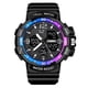 thumbnail image 2 of Reloj deportivo masculino doble estudiante reloj electrónico impermeable reloj luminoso para hombre, 2 of 5