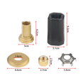 thumbnail image 4 of 835257Q1 835257K1 Kit de Cubo de Hélice para Motores de Hélice para Mercury/Mariner Alpha, 4 of 5
